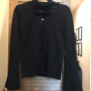 Black Key Hole Sweater